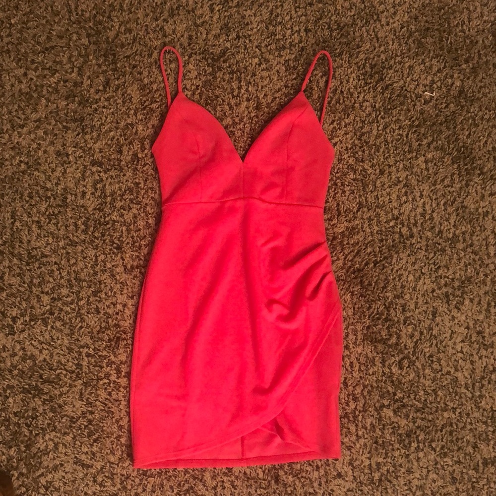 Hot Pink Fashion Nova Mini Dress